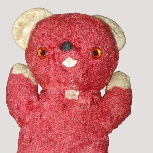 Teddy Bears Set of 2 Plush Dolls Toy Collectors Nostalgic Vintage - Picture 4 of 8